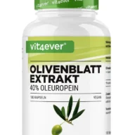 Vit4ever Extrait de feuille d’olivier – 180 gélules – Vorderseite