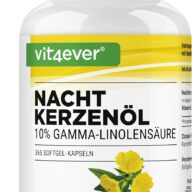 Vit4ever Teunisbloemolie – 365 capsules – Vorderseite