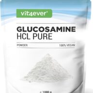 Vit4ever Glucosamin HCL Pulver – 1000 g – Vorderseite