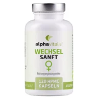 alphavitalis Wechselsanft (Suave alternado) Complexo de ingredientes activos – 120 cápsulas – Vorderseite