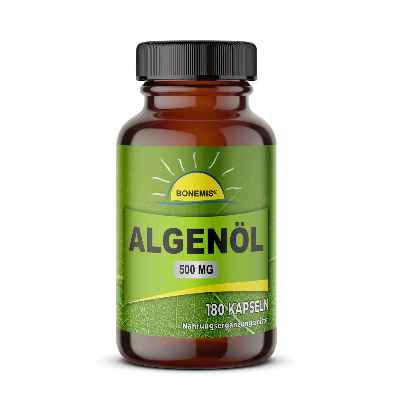 Bonemis Óleo de algas Omega 3 – 180 cápsulas – Vorderseite