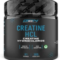 GEN Créatine HCL – 365 Capsules – Vorderseite