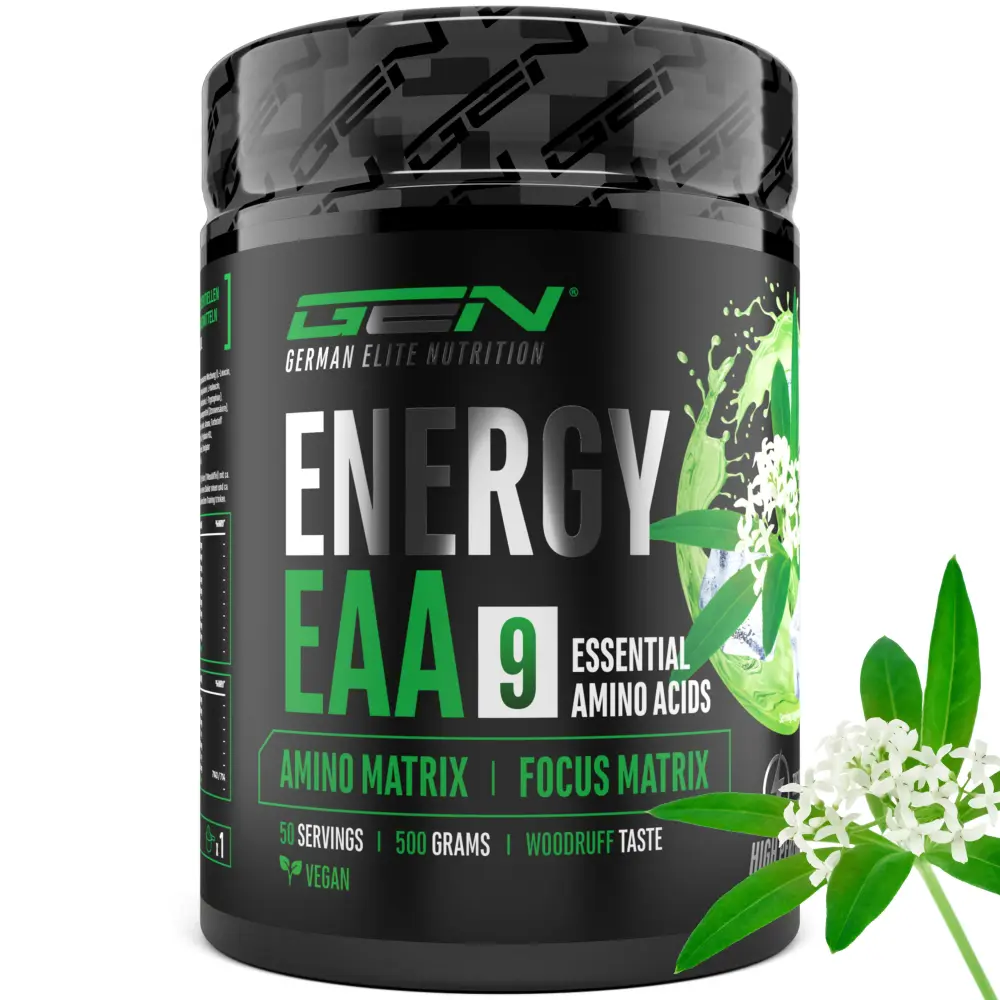GEN EAA Energy Mix – 500 g – – Vorderseite