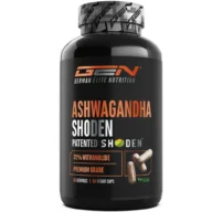 GEN Ashwagandha Shoden® – 60 Kapseln – Vorderseite