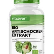 Vit4ever Extrato de alcachofra biológico – 240 cápsulas – Vorderseite