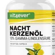 Vit4ever Teunisbloemolie – 180 capsules – Vorderseite