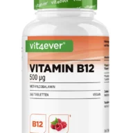 Vit4ever Raspberry-flavoured vitamin B12 – 365 tablets – Vorderseite