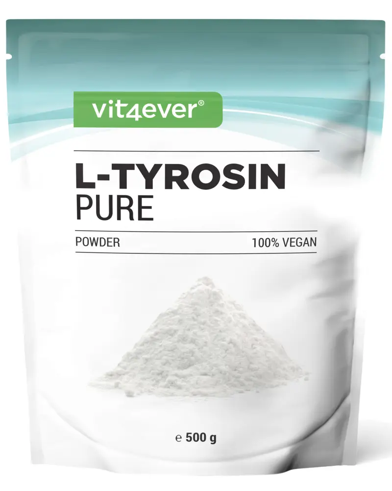 Vit4ever L-Tyrosine – 500 g – Vorderseite