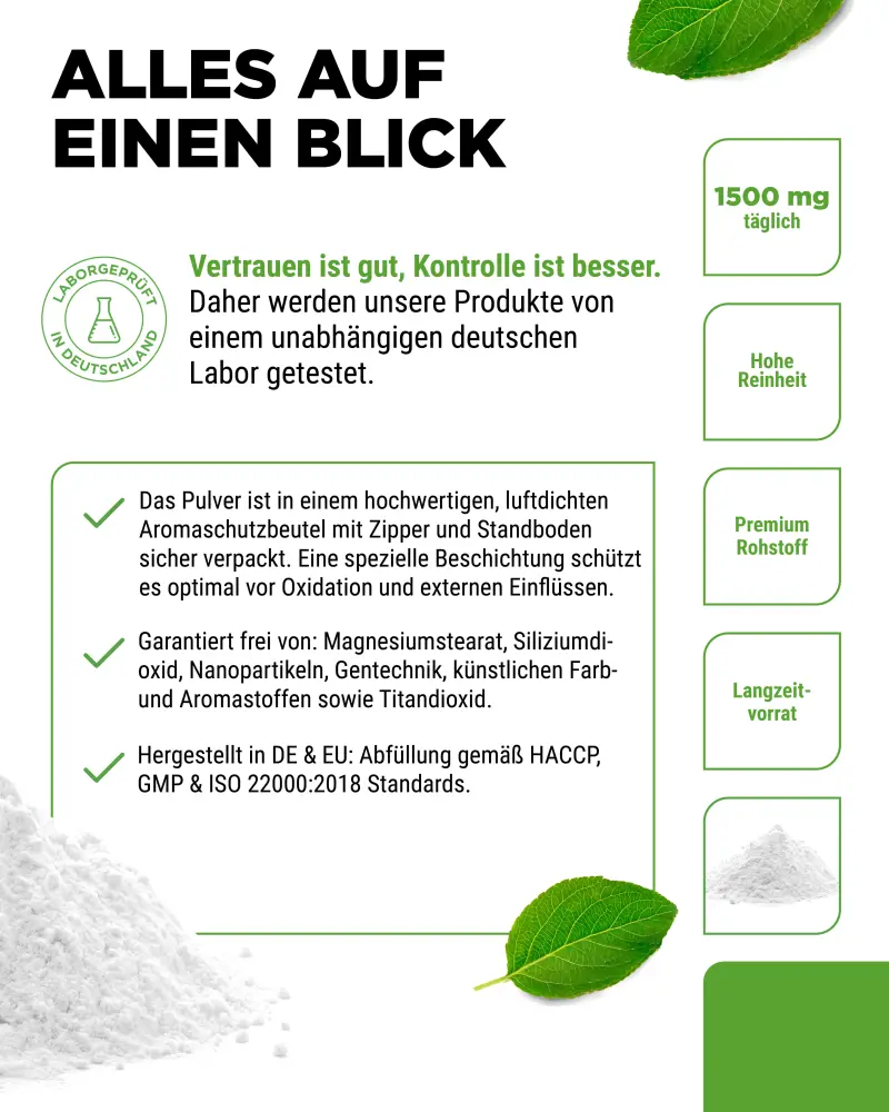Vit4ever L-Tyrosine – 500 g – Reinheit & Eigenschaften