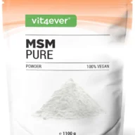 Vit4ever MSM (metilsulfonilmetano) – 1000 g – Vorderseite
