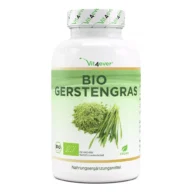 Vit4ever Erva de cevada biológica – 365 cápsulas – Vorderseite