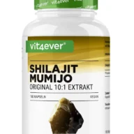Vit4ever Shilajit Mumijo – 180 gélules – Vorderseite