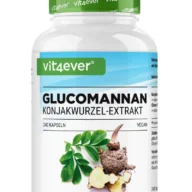 Vit4ever Glucomannan (Konjak Wurzel) – 240 Kapseln – Vorderseite