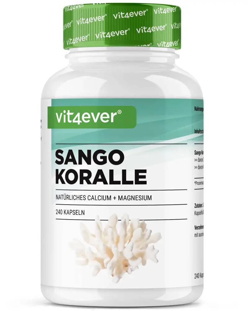 Vit4ever Corail de mer Sango – 240 gélules – Vorderseite