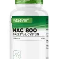 Vit4ever NAC 800 – N-acétyl L-cystéine – 240 gélules – Vorderseite