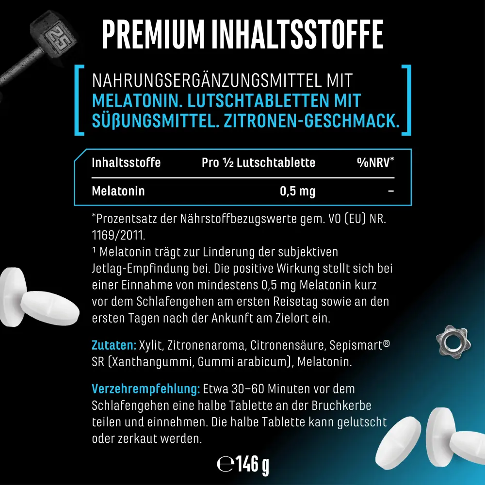 GEN Melatonine Time Release – 365 tabletten (Kopie)