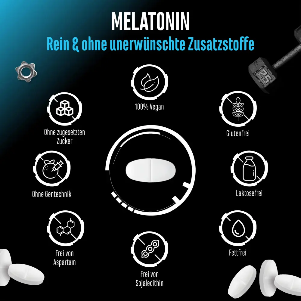 GEN Melatonine Time Release – 365 tabletten (Kopie) – Internationales Etikett