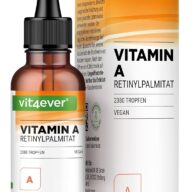 Vit4ever Gotas de vitamina A – aprox. 2380 gotas – 70 ml – Vorderseite
