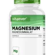 Vit4ever Magnesium malaat – 365 capsules – Vorderseite