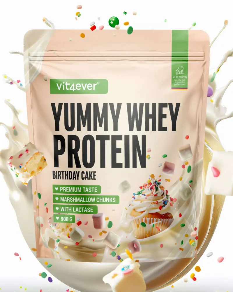 Vit4ever Yummy Whey – – Vorderseite